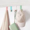 Hangers jas haken over de deur zware houten kleur handdoek achterkant van hangende hanger voor kleding hoed jas kleding duurzaam