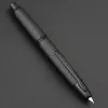 Pens New MAJOHN A1 Press Fountain Pen, Grid Striped Retractable Extra Fine Nib Metal with Clip & Converter for Writing