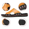 Mens chinelos de verão fora das sandálias de couro Big Size 3948 praia Antislip Slide Slide Shoes 240417