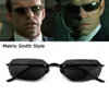 Vintage Classic The Matrix Agent Smith Style gepolariseerde zonnebrillen Men Drijven Fashion Design Sun Glasses6996375