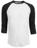 Herenpakken b1820 mode 2024 zomer herfst heren o-neck cotton t-shirt casual 3/4 mouw t-shirt raglan jersey shirt