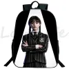 Rucksäcke Kinder Mittwoch addams schultaschen addams familiendruck rucksack primary schüler rucksacks jungen hochwertige rucksack