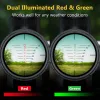 SCOPES 1,55x32 armbågens omfattning Crossbow Kort jakt Riflescope Red Dot Green Illuminated Optical Sight Range Finder Reticle