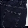 Gonna per maglietta da donna Plus Size Women 2023 Spring Fi Deep Deep Blue High Wiist A-Line Back Back Slip Denim Curva Bot Mid Long Long Long Abiti 44 Othub