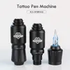 Tattoo Machine Mini Rocket Set wireless Alimentatore RCA Interfaccia Professional Rotary Battery Pen Gun Kit 240418