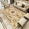 Europejski salon sofa stół herbaty mata amerykańskie gospodarstwo domowe zagęszczone prostokątne podłogowe sypialnia sypialnia łóżka dywan 240418