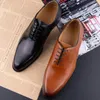 Обувь для обуви настраивает формальный мужской элегантный элегантный стиль ручной работы высококачественный Оксфордский офис Офис подлинный кожаный цвет твердый цвет