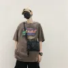 Zaino con zaino Mini zaino tattico con uomini di plastica da donna harajuku hip hop crossbody borse casual walet funzionale.