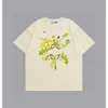 Designer High Version 2024 Sommer Neuer Luxus Luo Family Stickerei Mode Loose Männer Kurzarm T-Shirt Bottom