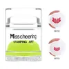 Nail Salon Pure Clear Jelly Nail Art Stamper Scraper Set Print Silicone Marshmallow Nail Stamp Stamping Tools