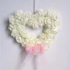 Decoratieve bloemen Rose krans romantische liefde buiten trouwscène decoratie rekwisieten