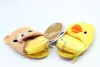 Purches Cute Rilakkuma Slippers Plush Coin Purse面白いキーチェーンウォレットアニメミニポーチオーガナイザーストレージカワイイマネーバッグ