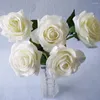 Dekorative Blumen, 10 Stück, 43 cm, Seide, künstliche Rosen, Blumen, Zuhause, Garten, Schlafzimmer, Wohnzimmer, Valentinstag, Hochzeit, Party, Dekoration, Fake