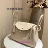 10a Top Quality Bag Women Purse Designer Tote Herrmms Lindiss Bags Bag Womens Helt handgjorda Crossbody axel 26 cm med original logotyp