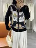 Damesbreien WR0213 Fashion Sweaters 2024 Runway Luxury European Design Party Style kleding