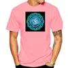 Men's Suits NO.2A1078 Blue Om Mandala Pattern T Shirt Cotton Men Top T-shirts Women Normal Tops & Tees Wholesale Custom