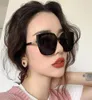 Occhiali da sole Fashion Cat Eye Women Designer Retro Brand Sun Glasses Female 2022 Trend Big Frame Vintage Black Mirror8483888