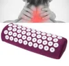 Acupressurkudde Headacherelieve Pillow for Neck Pain Reliever Hälsosam Massage Kudde Neckens hälsovård Relaxation Tool4826523