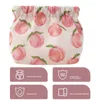 Storage Bags Makeup Bag Floral Print Waterproof Lipstick With Metal Spring Opening For Commute Travel Lightweight Portable