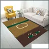 Carpets Variété de styles Personnalité de la mode Mat de motif géométrique du tapis pour le salon Tapis de chambre à coucher