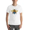 Men's Tank Tops Blue-Banded Bee T-Shirt Korean Fashion Animal Print Shirt For Boys Fruit Of The Loom Mens T Shirts