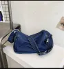 Bolsas 2023 Estilo vintage Mulheres bolsas de ombro de jeans bolsas de corpo transversal