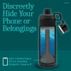 Förvaringsflaskor bottenfacket vatten flaska lagra dina tillhörigheter säkra gömmer drycker koppar plast dricka tumlare droppe