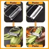 Nouveau éplucheur de cuisine multifonctionnelle Peeler Peeler Peeler en acier inoxydable en acier inoxydable Durable Slicer Maison de déchiqueteur