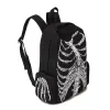 Rucksäcke Frauen y2k ästhetische gotische schwarze Rucksäcke Harajuku Punk Trendy Skull Taschen Männer Persönlichkeit Mode Vintage Schoolbags Japanisch