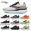 Designer Saucony Triumph 19 Mens Running Scarpe Black White Green Lightweight Assorbimento di uomini traspiranti da donna allenatore Sneaker Sports Sports 100