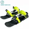 Slippers 1 Pair Mini Ski Skates for Outdoor Sports Snowboard Shoes Adjustable Winter Sled Skiing Skiboard Shoes 44cm Snowboard