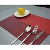 Столовые коврики столовая Pet PlaceMat PVC Изоляция против проскальзывания 30*45 см антибактериальных пламени.