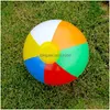 Air Inflation Toy Colorf Reflatible 30 cm balony pływające basen gra impreza wodna gra plażowa piłka saleaman zabawne zabawki dla dzieci Dr dhqo7