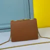 Luxe handtassen ontwerper mode schoudertas echte lederen crossbody tas vintage ketting flip zak hoogwaardige envelop tas ontwerp portemonnee groothandel handtas