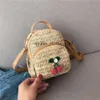 Bolsas de ombro de palhetas Mulheres 2024 Bolsas de flores Saco de alta qualidade Um saco de praia principal verão crossbody bolsa compras mochila luxurys ttete grama weave ladies saco 262