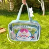 Cosmetic Bags Wash Pouch Large Capacity Travel Cases Bear Makeup Bag Storage Toiletry Transparent Organizer