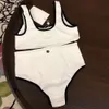 Nuevo diseñador de trajes de baño para mujeres Bikini trajes de baño 2024ss Sexy Solid Cutbed Women One Piece Swimsuit Traje de baño Femenino Playa de verano Bikini de natación