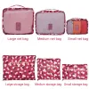 Bags 6 Pcs/ set High Quality Oxford Mesh Cloth Travel Bag Organizer Luggage Packing Cube Organizer Personal Hygiene Kits Travel Bags