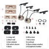 Tillbehör WADSN MSA C1 C2 headsetfästet Taktisk hjälm Fast Rail Mounts 360 ° Justera hörlurarhållare Adapter Hunting WarGame Accessories