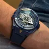 HB Original Big Bangs Luxury Uhren -Tourbillon Skeleton Dial Automatische Bewegung Designer Uhren hochwertige Herren Uhr mit Box Montre Dhgate Neu