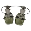 Beschermer Tactische headset Airsoft -hoofdtelefoon Tactische helmboograiladapter voor Howard Leight Impact Sport Electronic Shooting Earmuffs