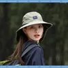 Berets H117 Sunshade Hat Summer Breathable Bucket Hats Neck Protector Outdoor Quick Drying Sun Uv Protection Sunscreen Cap