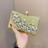 Abendtasche Glas Diamant Handtasche Hochzeit Promi Bankett KTV Abendkleidertasche