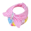 Hondenkragen kat speeksel handdoek bloempatroon huisdier triangle sjaalset met bowknot sluiting comfortabele halsdoek voor