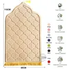 Tappeto di tappeto di preghiera musulmana per moquette Ramadan Adorazione portatile Portable Adoratura a ginocchia di tappeti a pavimento non slip morbido 240419