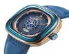 Kademan Brand Trendy Fashon Cool Dial Mens Watches Quartz titta på kalendern noggrann restid manlig armbandsur2441481