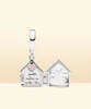 Sweet Home Ny ankomst 925 Sterling Silver Mom's House Dingle Charms Fit Original Europeisk charmarmband Fashion Women Wedding Engagement Jewelry3197616