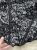 Tanques femininos Sirreiny Strapless Lace Women Tank Top Top elegante Up Cross Backless Fashion 2024 Court French Club Sexy Camisole