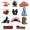 Accantina anime Animali Memorie d'infanzia all'ingrosso Memorie di vaccini Cow Girl Funny Gift Charms Accessori per scarpe Accessori per scarpe Pvc Fibbia di gomma morbida Gamma fascia