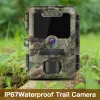 Kameras Boblov 1080p 30MP HD Hunting Trail Kamera Farm Home Scouting Nachtsicht Falle 0,3s Trigger Wildlife Camera Überwachung